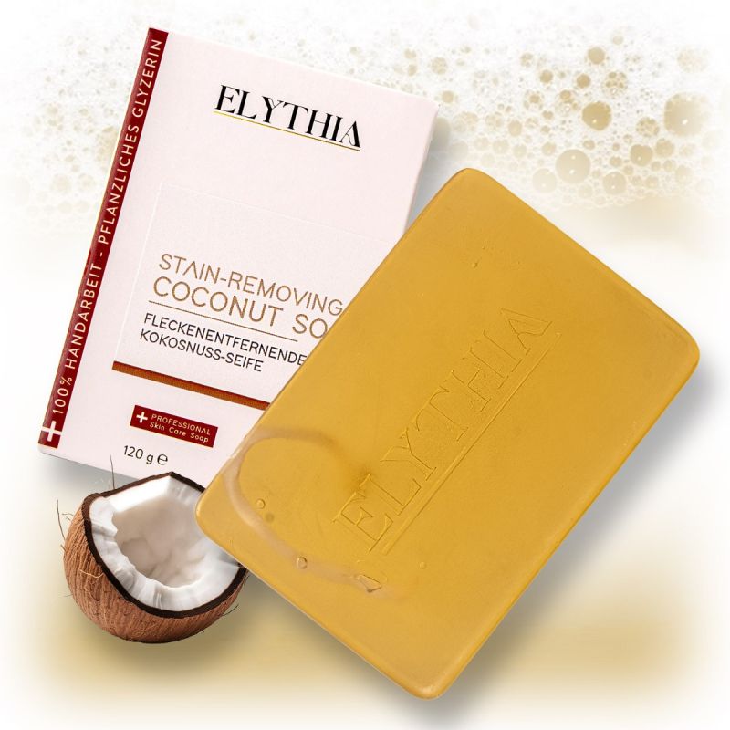 Elythia Kokosnuss-Seife Gegen Hautflecken – Natürlich pflegend & ausgleichend