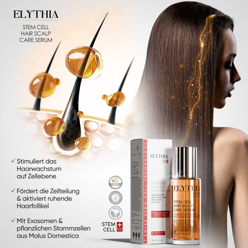Elythia Haarserum – Pflanzliche Stammzellen für kräftiges, gesundes Haar