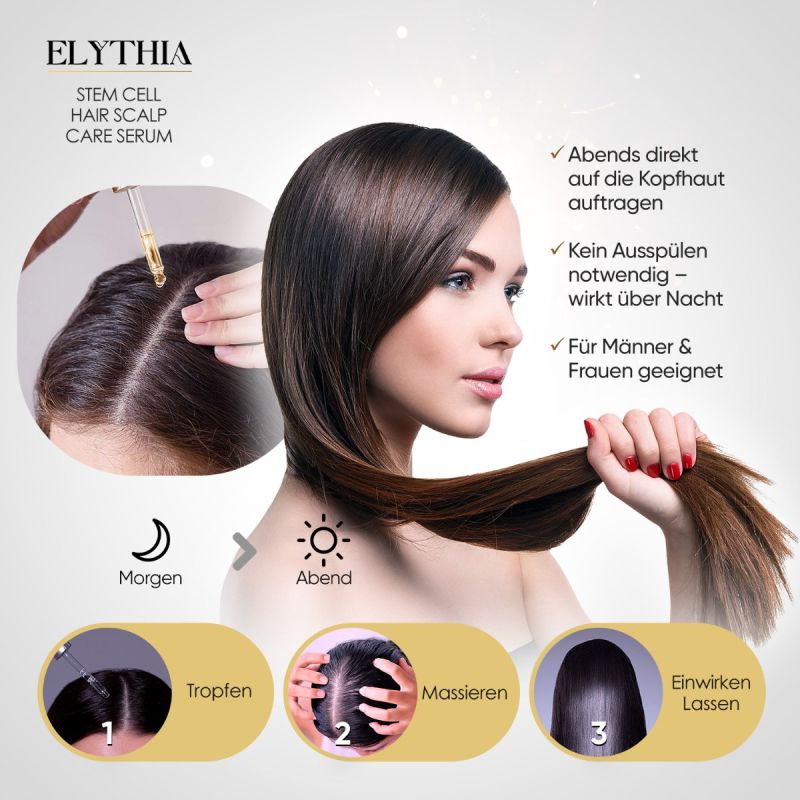 Elythia Haarserum – Pflanzliche Stammzellen für kräftiges, gesundes Haar
