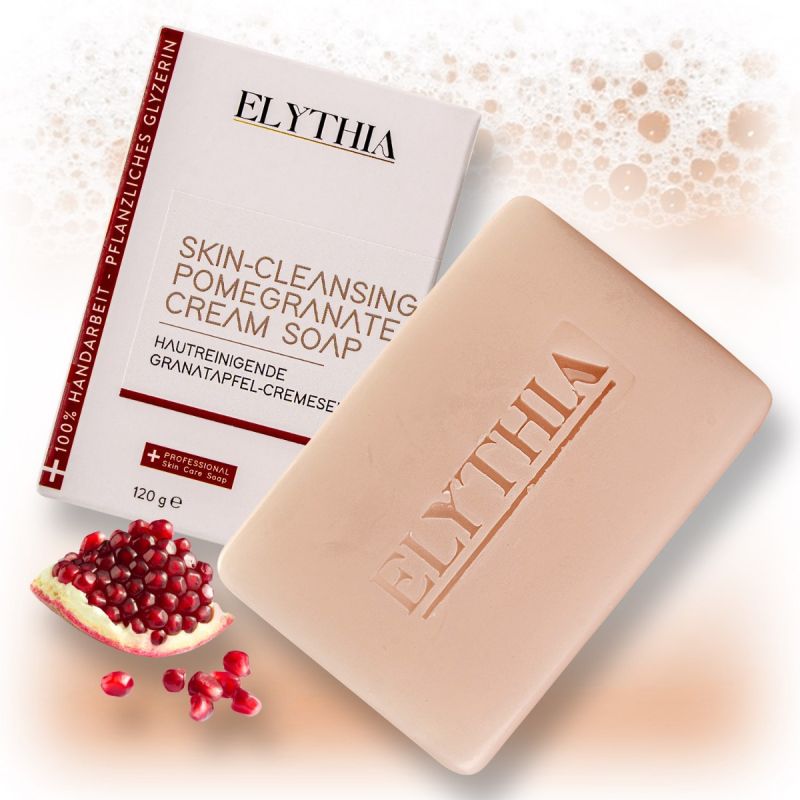 Elythia Granatapfel Cremeseife – Sanfte Reinigung & strahlende Haut